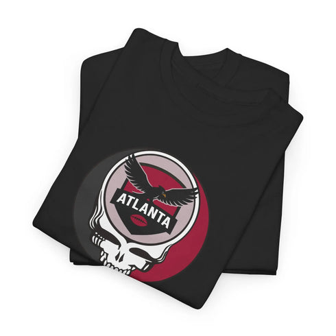 Grateful Dead - Atlanta Falcons Stealie Grateful Dead Steal Your Face T-Shirt - NFL - StealieShop